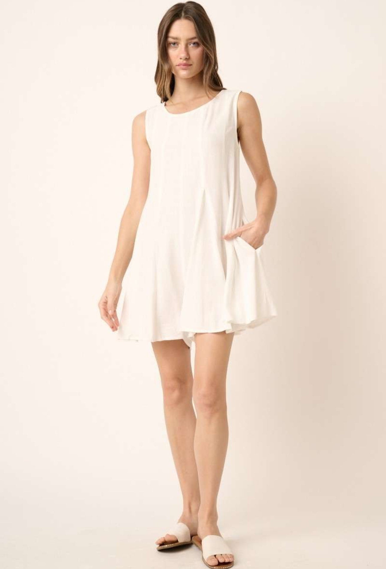 White flowy romper outlet